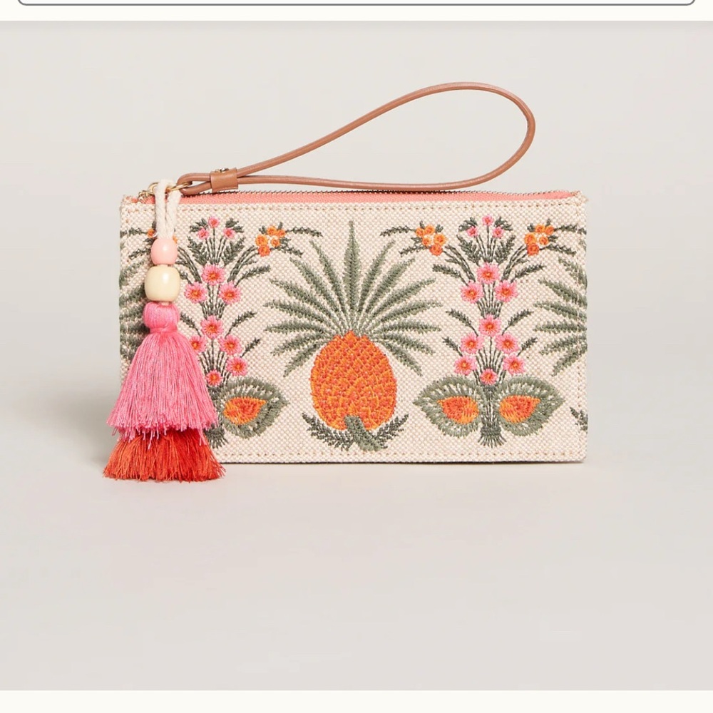 Spartina 449 East West Wristlet Alljoy Landing Pineapple